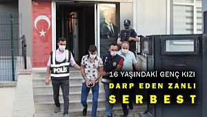 İzmir'de sokakta genç kızı darp eden şüpheli serbest bırakıldı