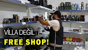 İzmir'de villada kaçak elektronik sigara likidi ele geçirildi