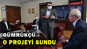 Kılıçdaroğlu, Başkan Gümrükçü'yü kabul etti