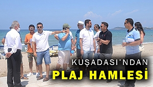 Kuşadası'nın bütün plajları Avrupa standartlarına yükseltiliyor