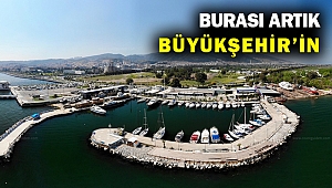 Levent Marina artık İzmir Büyükşehir'in...