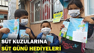 Süt kuzularına Dünya Süt Gününde özel hediyeler