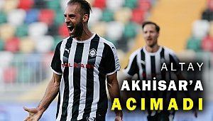 TFF 1. Lig 29. hafta mücadelesinde Altay, Akhisarspor'u 3-1 mağlup etti.