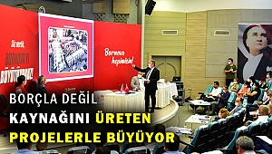 Başkan İduğ: “Kaynağı içinde projelerle büyüyoruz”