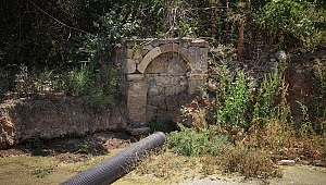 Bergama Bozköy’de tarihi çeşme yeniden hayat buluyor