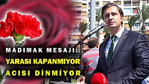 CHP İzmir İl Başkanı Deniz Yücel'den Madımak mesajı