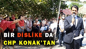 CHP KONAK'TAN 'DİSLİKE MİZANSENLİ' EYLEM