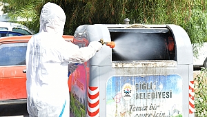 Çiğli'de 700 konteyner haşereye karşı ilaçlandı