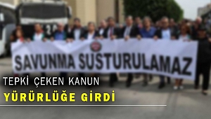 'Çoklu Baro' kanunu Resmi Gazete'de yayımlanarak yürürlüğe girdi