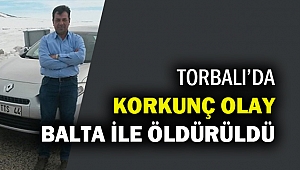 Emekli polis memuru balta ile öldürüldü!