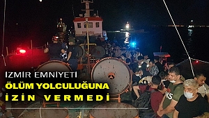 İzmir'de bir gemide 276 sığınmacı yakalandı