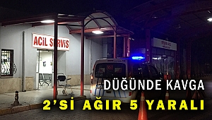Konak'taki düğünde silahlı kavga: 5 yaralı