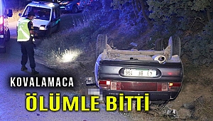 Polise ateş edip kaçtı, kaza yapıp öldü!