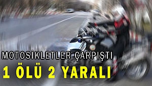Selçuk'ta motosiklet kazası 1 ölü, 2 polis yaralı
