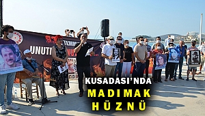 SİVAS’TA YİTİRİLENLER KUŞADASI’NDA ANILDI