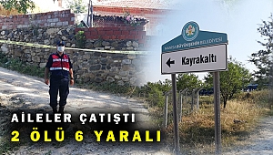 Soma'da aileler çatıştı 2 ölü 6 yaralı