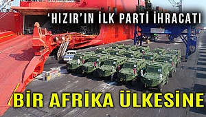 Türk zırhlı muharebe aracı 'Hızır' Afrika yolunda
