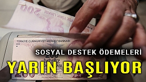 Ağustos ayı sosyal yardım ödemeleri yarın başlıyor