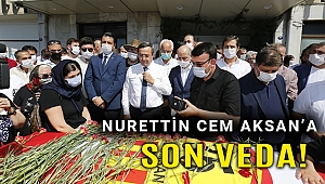 Aksan'a Konak Belediyesi'nde hüzünlü veda