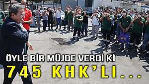 Başkan Batur'dan 745 KHK’lıya müjde