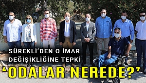 Başkan Sürekli: Açıkça hukuk ihlali var