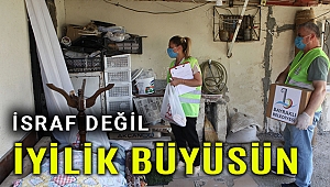 Bayraklı'da israf değil, iyilik büyüyor