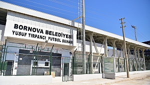 Bornova Belediyesi Yusuf Tırpancı Sahasını yeniledi