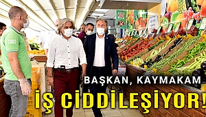Bornova’da tam takım koronavirüs denetimi