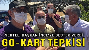CHP’li Sertel’den Go-Kart projesine tepki, eylemcilere destek