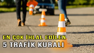 En çok ihlal edilen 5 trafik kuralı
