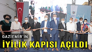 Gaziemir’in iyilik kapısı 'Sosyal Market' açıldı