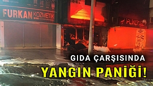 Gıda Çarşısı büyük tehlike atlattı