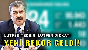 Günlük yeni vakada yine rekor artış!