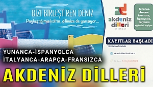 İzmir Büyükşehir Belediyesi Akdeniz Dilleri Merkezi'nde kayıtlar başladı
