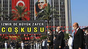 İzmir'de 30 Ağustos Zafer Bayramı kutlaması