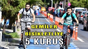 İzmir'de gemiler bisikletliye sadece 5 kuruş