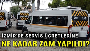 İzmir'de okul servis ücretleri belli oldu