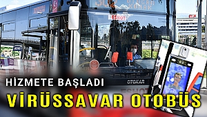 İzmir'e 'Virüssavar' otobüs