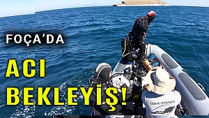İzmir İtfaiyesi'nin dalgıçları Sarp'ı arıyor