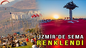 İzmir semalarında zafer kutlaması
