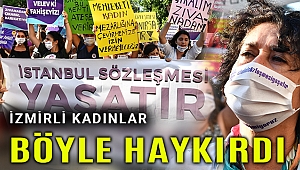 İzmirli kadınlardan hükümete İstanbul Sözleşmesi çağrısı
