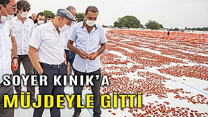 Kınık'a hem kurutma hem de salça tesisi yapılacak