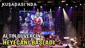 KUŞADASI’NDA ALTIN GÜVERCİN HEYECANI BAŞLADI