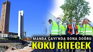 Manda Çayında koku ve kirliliği bitirecek proje tamamlanıyor