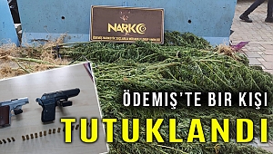 Ödemiş'teki uyuşturucu operasyonunda bir kişi tutuklandı