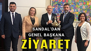 Sandal, Genel Başkan Kılıçdaroğlu'nu ziyaret etti