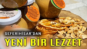 Seferihisar mandalinası fıstık ezmesiyle buluştu