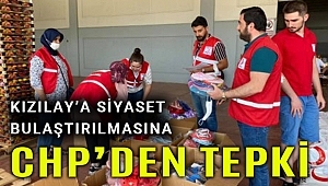 Selçuk'ta Kızılay'a siyaset bulaştırılmasına CHP'den tepki