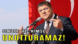 Sındır, “milli bayramlarımızı unutturmaya kimsenin gücü yetmedi, yetmeyecek!”