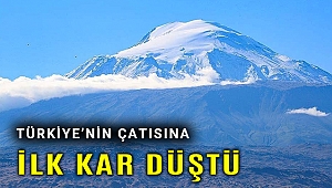'Türkiye'nin çatısı'na mevsimin ilk karı yağdı